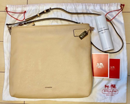 Coach shoulder bag leather - coach,
