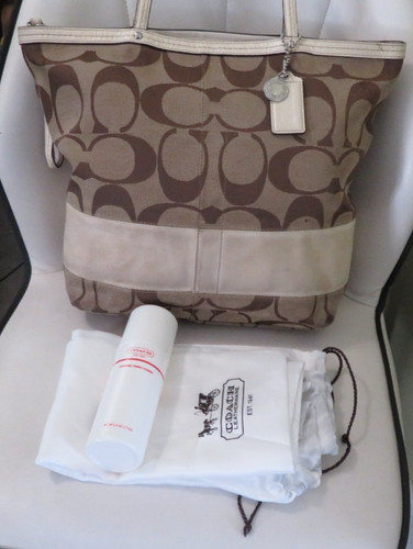 Authentic coach beige - x,