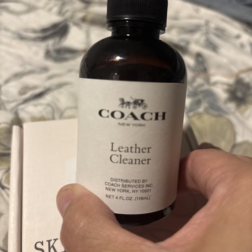 New coach leather cleaner - new,